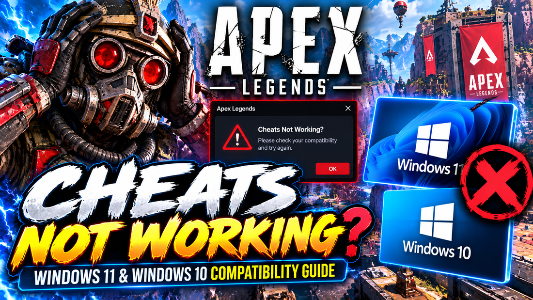 Apex Legends cheats not working Windows 11 and Windows 10 compatibility guide