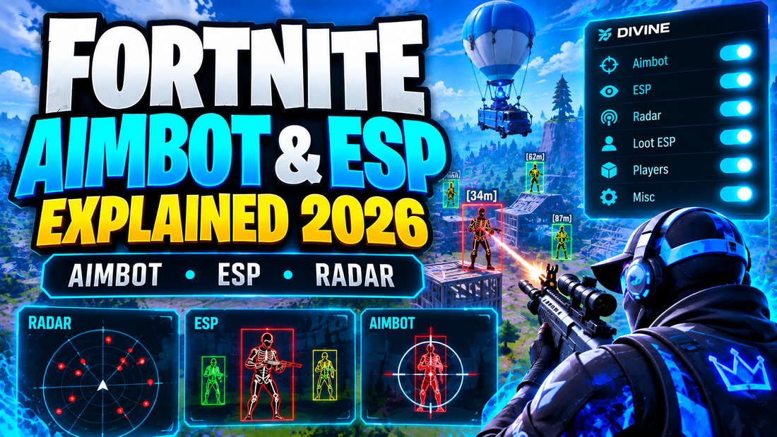 Fortnite aimbot ESP and radar features explained 2026