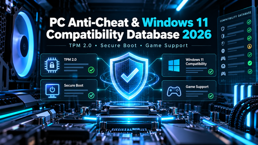 PC game anti-cheat and Windows 11 compatibility database for 2026