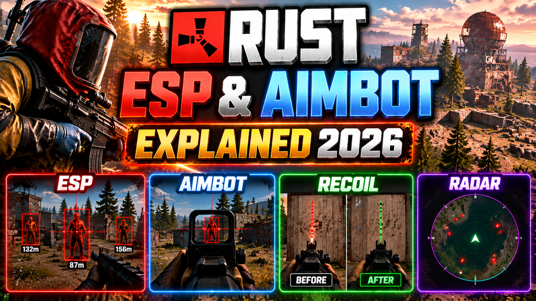 Rust ESP aimbot and recoil features explained 2026