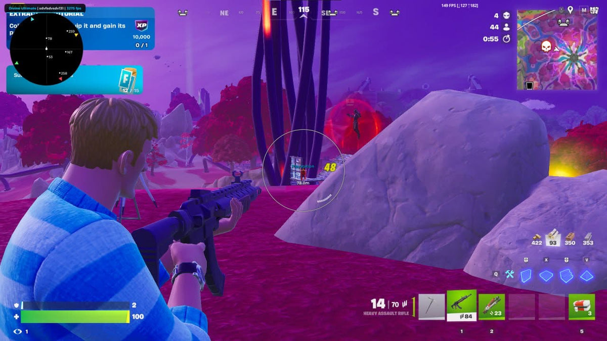 Divine Fortnite Ultimate - Additional gameplay controls
