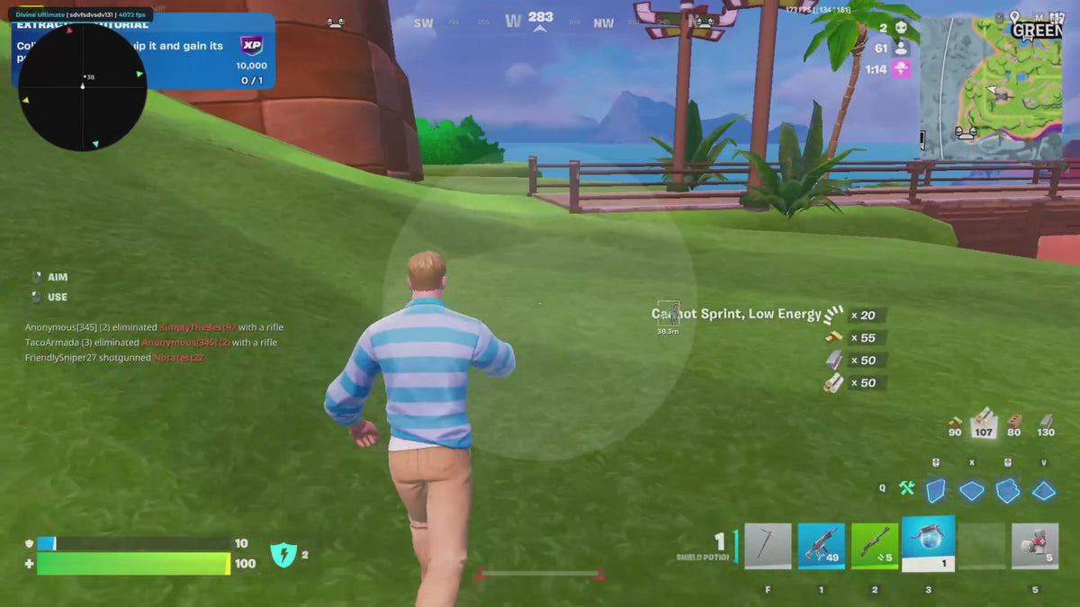 Divine Fortnite Ultimate - Aiming tailored to your playstyle