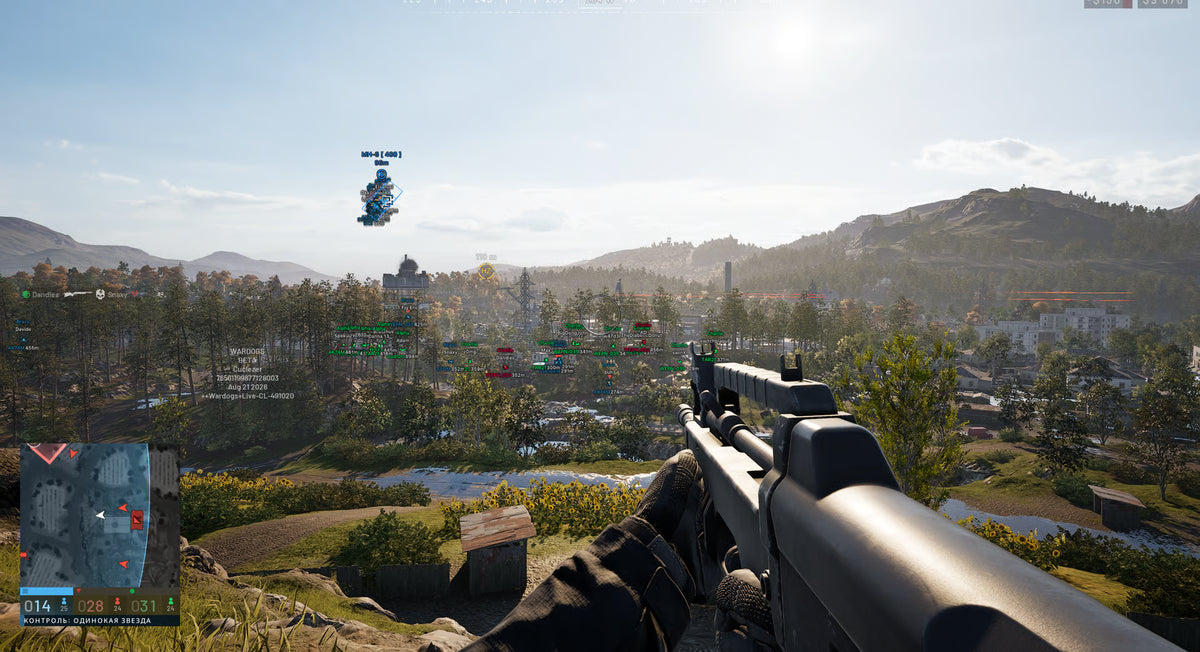 Divine Wardogs - Radar and distance controls